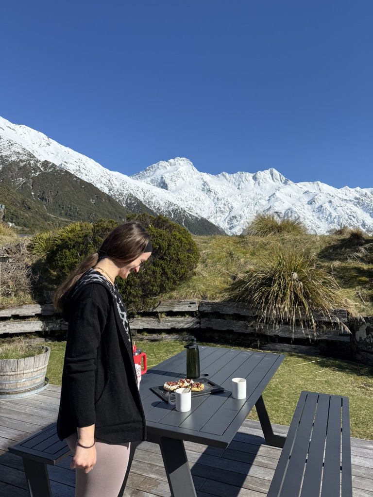 Getting ready for yummy brekkie